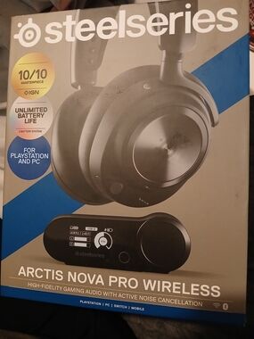 SteelSeries Arctis Nova Pro Wireless Gaming Headset - Black